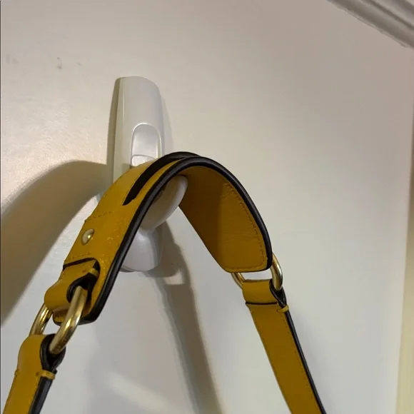 Coach Sunflower Yellow Ashley Leather Bag - Picture 11 of 14